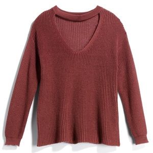 Sophie Rue knitted/choker pullover sweater